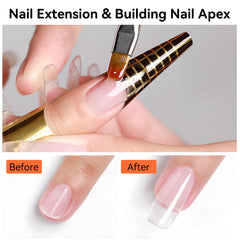 Makartt paper nail forms ready for quick, precise gel sculpting.