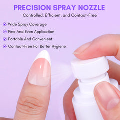 Makartt solid nail glue gel remover in action for gentle removal