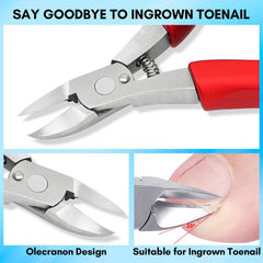 Makartt podiatrist design toenail clippers for precise trimming