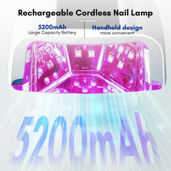 Makartt nail lamp with four timer settings for tailored gel applications.