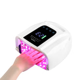 Makartt UV LED nail lamp front view for quick at-home curing.