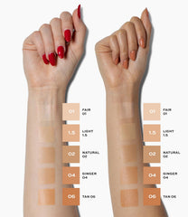 Neutral02 swatch on skin demonstrating light to medium shade balance