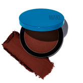 MAKE Beauty Skin Mimetic Bronzer Stellar packaging, travel-ready design for on-the-go glow