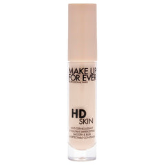 Make Up For Ever HD Skin Concealer diffuse finish swatch shows natural coverage.