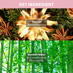 Makeprem UVA UVB Defense with bamboo water for soothing hydration.