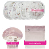 MakeUp Eraser Garden Fairies 7-Day Set for water-based makeup removal