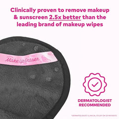 MakeUp Eraser Mini Pro erases eyeliner using just water for a clean finish.