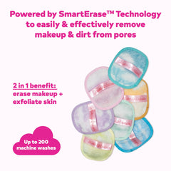 MakeUp Eraser no-alcohol formula provides gentle cleansing without harsh chemicals.