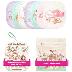 MakeUp Eraser Original 7-Day Set removes waterproof makeup with water.