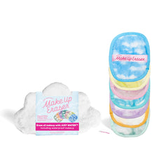 MakeUp Eraser water-activated fibers close-up show cloud-soft texture for gentle cleansing.