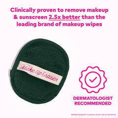 MakeUp Eraser demonstrates water-only makeup removal without harsh chemicals.