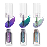 MAKI YIKA 3Pc glitter eyeshadow bottle with holographic sparkle and color shift