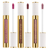Maki Yika 3pc metallic lipstick packaging, premium and gift-ready.