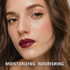 MAKI YIKA creamy glide for smooth, even lip color.