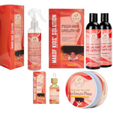 MAKOF Kid's Hair Growth Set shampoo bottle for gentle cleansing of kids' curls