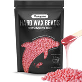 Makupala 3lb hard wax beads bulk for easy full-body waxing