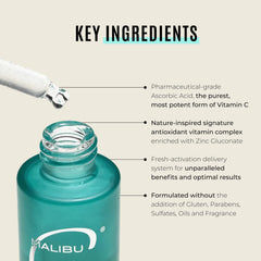 Fragrance-free Malibu C label emphasizes gentle, skin-friendly formula.