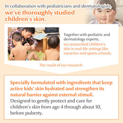 Mama&Kids after-use scalp-soft hair depicts comfortable, hydrated finish.