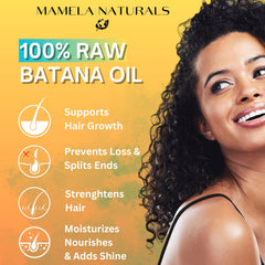 Mamela Naturals Batana oil pour ready for application