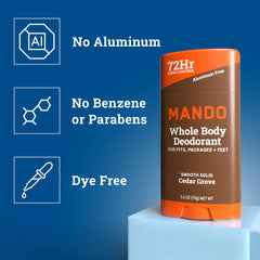 Mando application on hand shows smooth glide and comfort