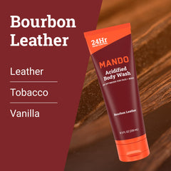 Mando Odor Shield skin-safe formulation badge signals gentle cleansing