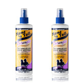 Mane 'n Tail Detangler Apple Blossom bottle for easy brushing and color protection.