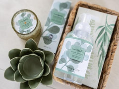 Mangiacotti Hand Repair Cream eucalyptus scent feels spa-like.