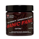 MANIC PANIC Cattail bottle pour shows rich mid-brown color for bold semi-permanent results.