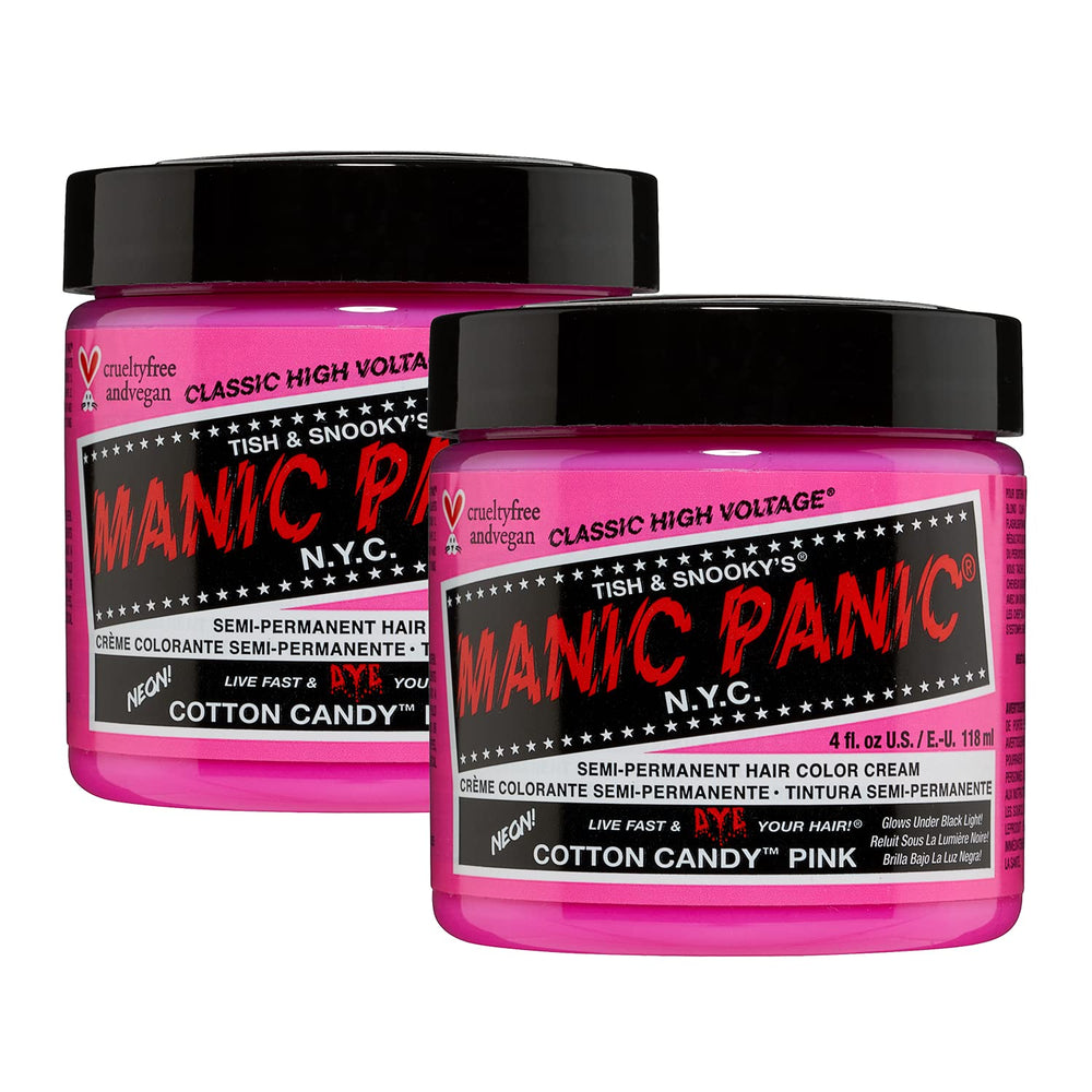 MANIC PANIC Cotton Candy Pink color tube for vibrant shade
