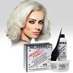 MANIC PANIC gloves included for clean application