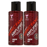 MANIC PANIC Vampire Red Amplified bottle ready for vibrant vegan color