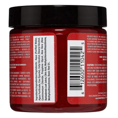 MANIC PANIC Vampire's Kiss jar closeup highlighting rich pigment for bold at-home styles.