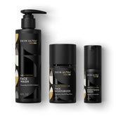MANSCAPED Skin Ultra Face Wash showing gentle exfoliating formula for brighter skin