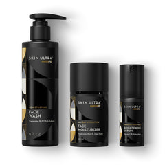 MANSCAPED Skin Ultra Face Wash showing gentle exfoliating formula for brighter skin