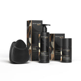 MANSCAPED Skin Ultra Face Buffer Pro close-up showing gentle exfoliation for smoother pores.