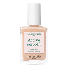 Manucurist Active Smooth 01 bottle-beige-glow for a satin nude finish