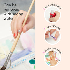Manucurist Kids Nail Polish Set gift box—great for stocking stuffers and gifting.