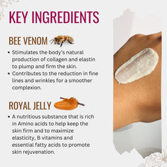 Manuka Lane Bee Venom Night Cream for Neck for targeted care without heaviness.