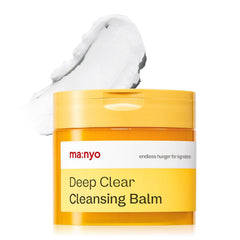 Manyo Deep Clear Cleansing Balm bottle for daily vegan makeup removal.