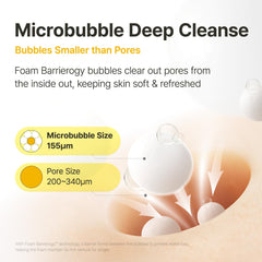 MANYO Pure & Deep Cleansing Foam bottle with hydration emphasis for all skin types.