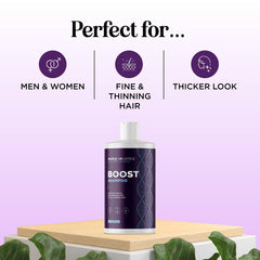 Maple Holistics Biotin Shampoo ingredients rosemary on label