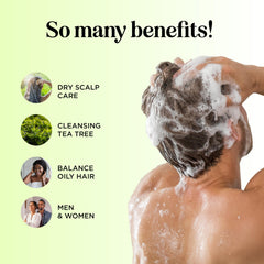 Maple Holistics ingredients tea tree rosemary closeup highlights natural oils