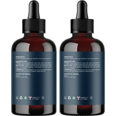 Maple Holistics Moringa Oil on the face as a lightweight moisturizer