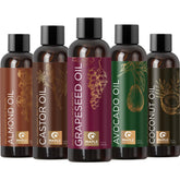 Maple Holistics Pure Almond Oil bottle closeup highlighting skin and hair nourishment