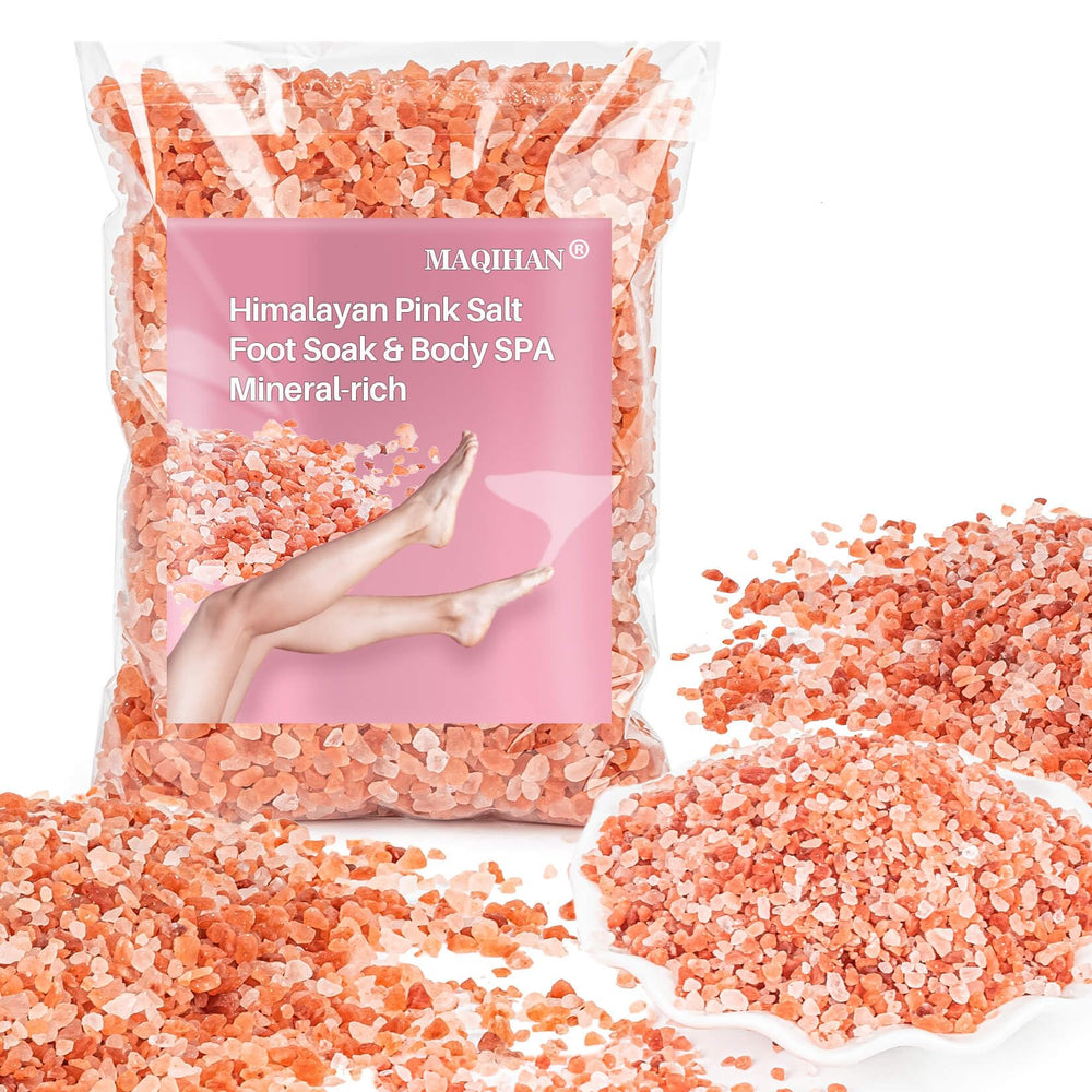 MAQIHAN Pink Salt bath soak for spa-like home relaxation