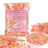MAQIHAN Pink Salt bath soak for spa-like home relaxation