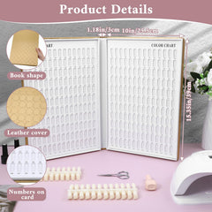 MAQUITA 360 nail tips collection for easy color testing.