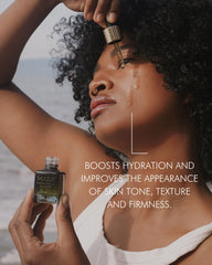 MARA moringa oil bottle conveying clean, lightweight hydration for all skin types