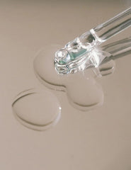 Close up texture of MARA serum for smoothing and moisture