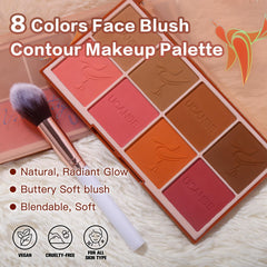 MARBUROLY swatches reveal buildable color range across diverse skin tones